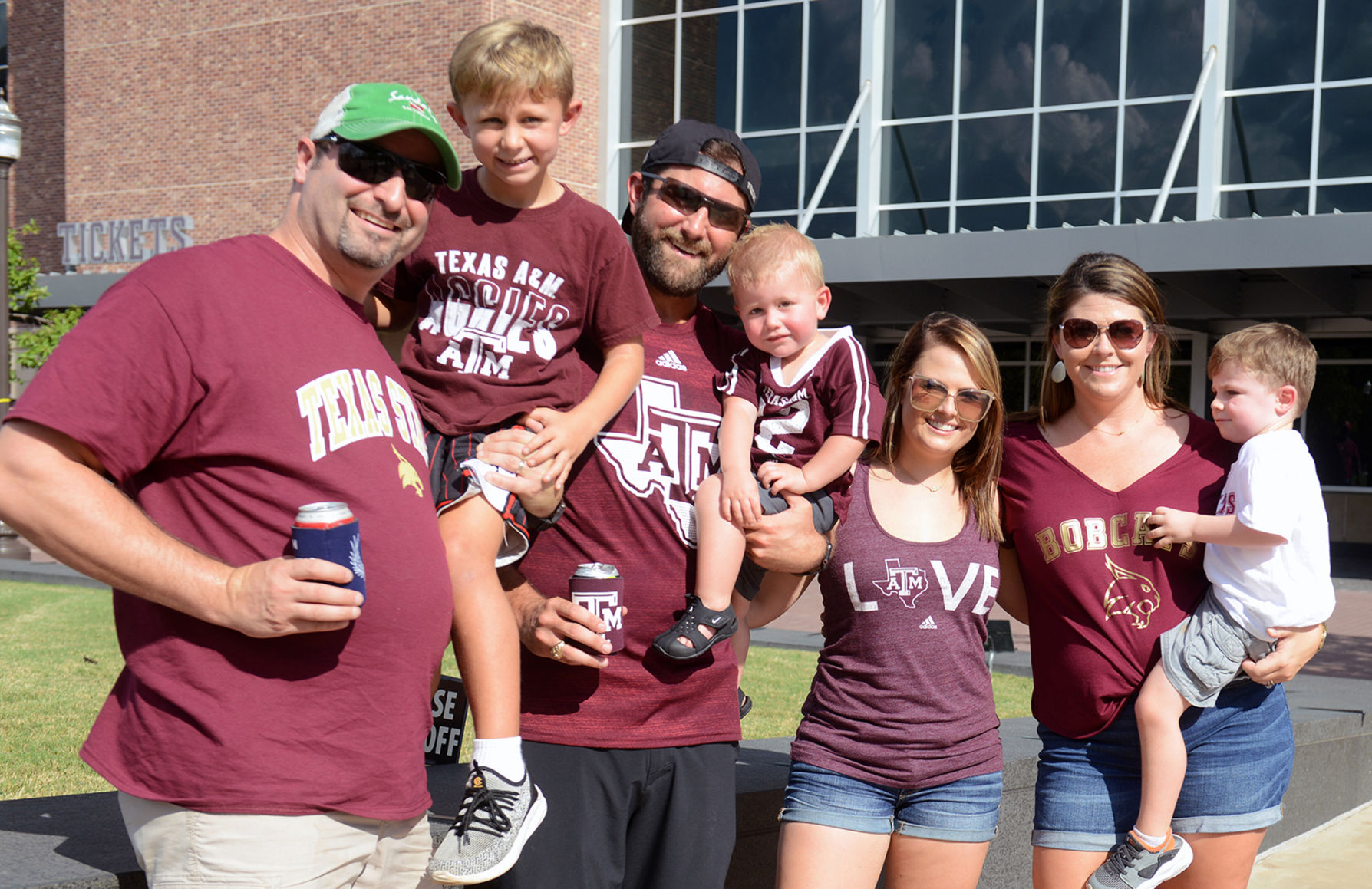Texas A&M vs. Texas State football tailgates